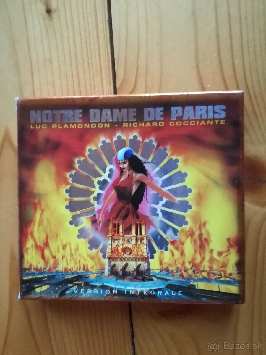 Dvoj-CD muzikál Notre Dame de Paris