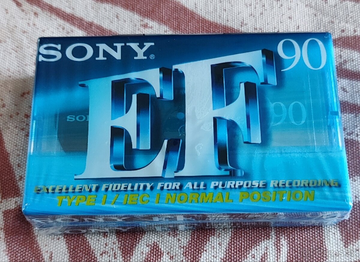 audiokazety Sony EF 90