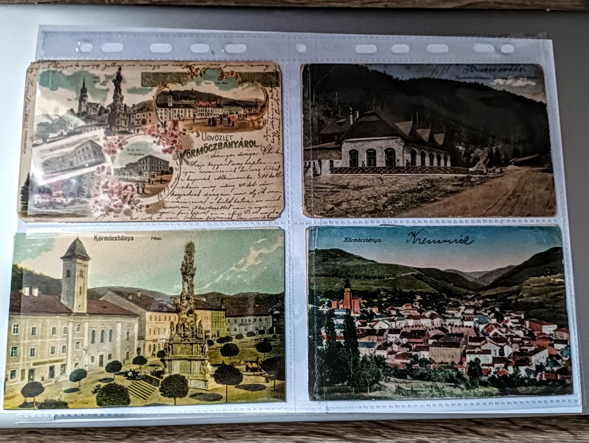 ROZSIAHLA ZBIERKA POHLADNÍC MESTA KREMNICA