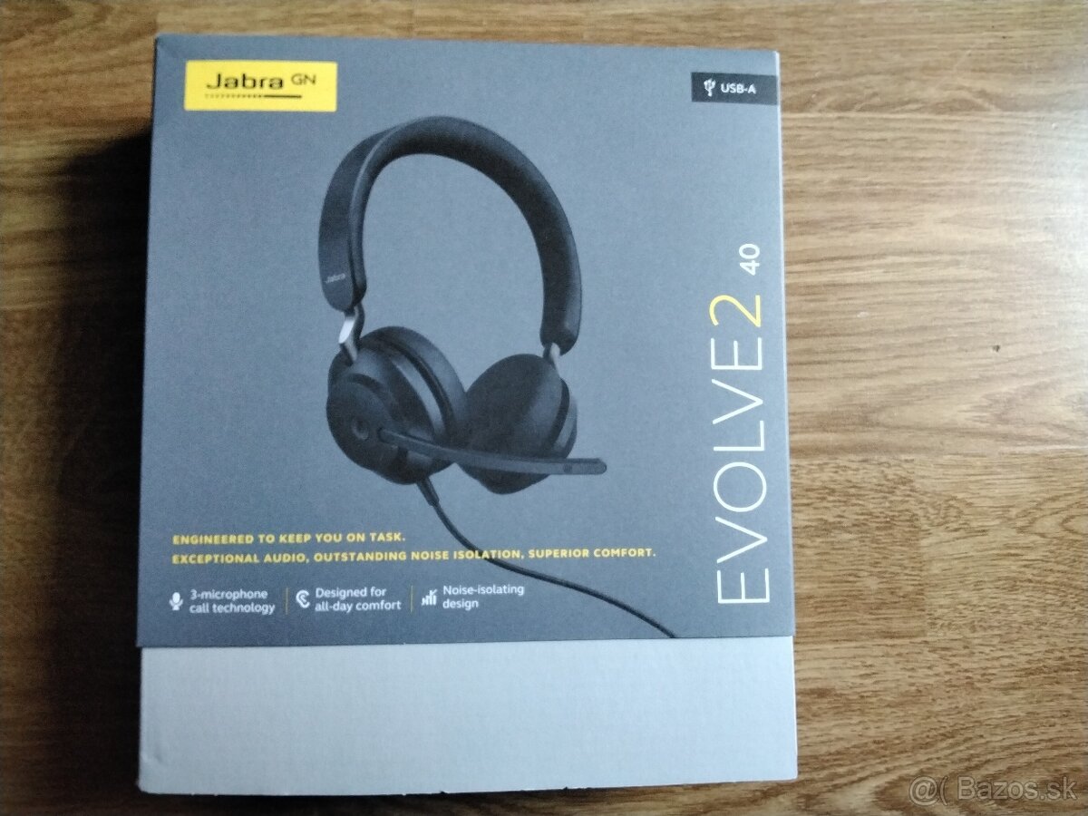 Jabra Evolve 2 40 USB A nové