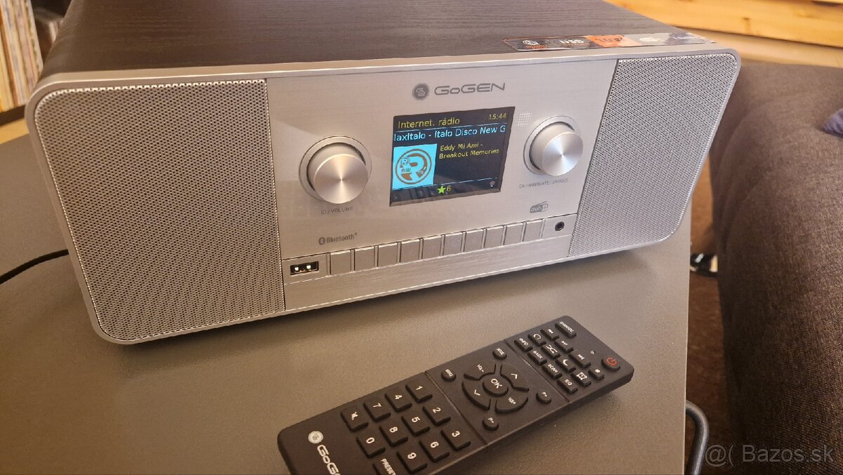 GoGen IR257 nové internetové, DAB, FM, Bluetooth, USB rádio