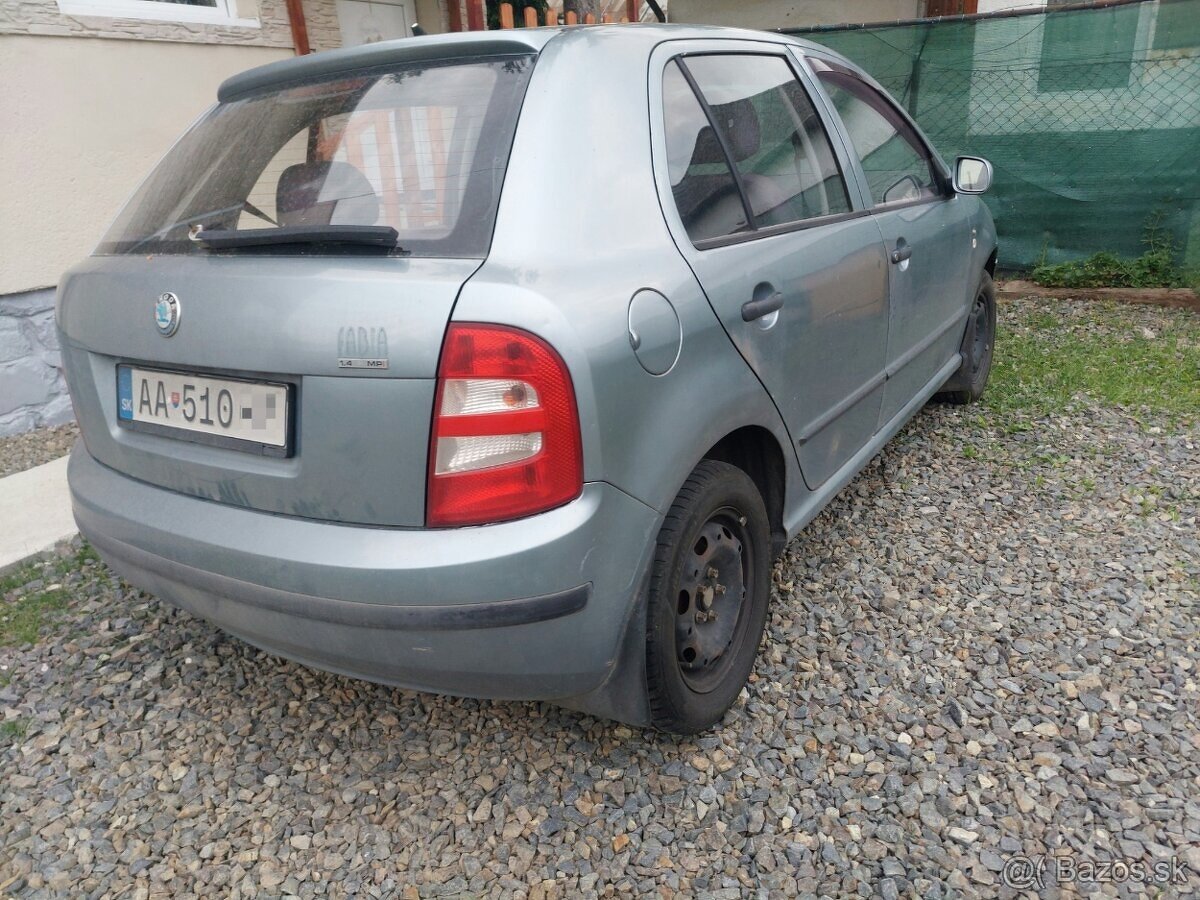 Škoda Fabiu 1.4 Benzin 50kw