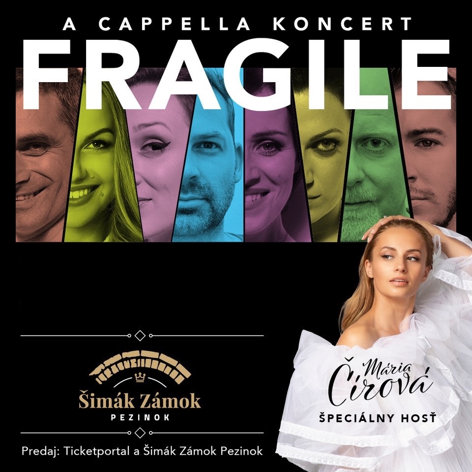 Fragile a Mária Čírová na Zámku Šimák v Pezinku