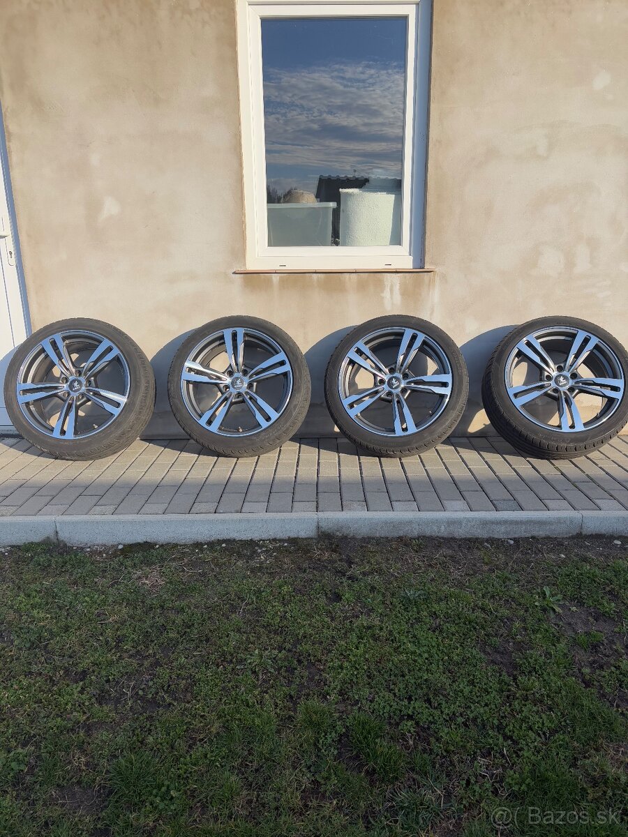 Bmw alu disky-pneu 245/40 R19 letne
