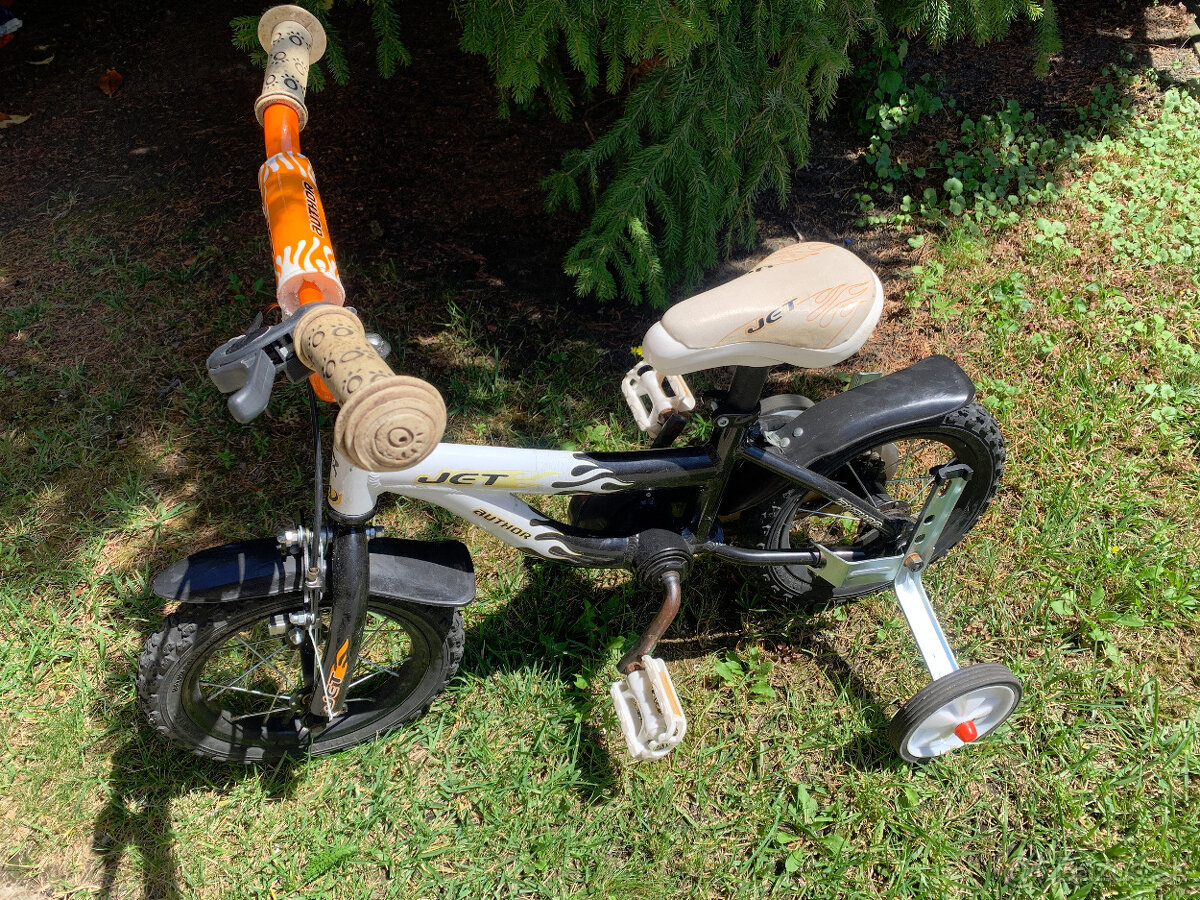 detský bicyklík 12-ka s pomoc. kolieskami Author