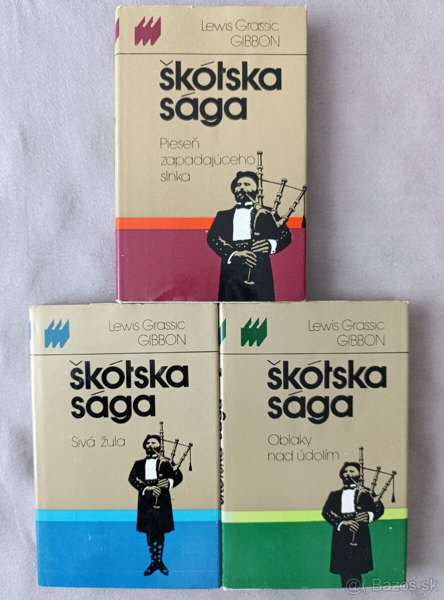 LEWIS GRASSIC GIBBON - ŠKÓTSKA SÁGA 1, 2, 3