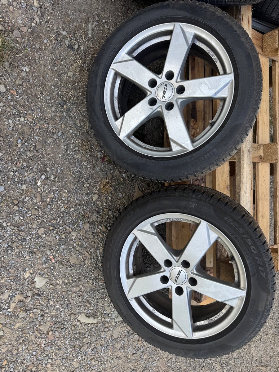 Predám sadu elektrónov 5x112 R 17