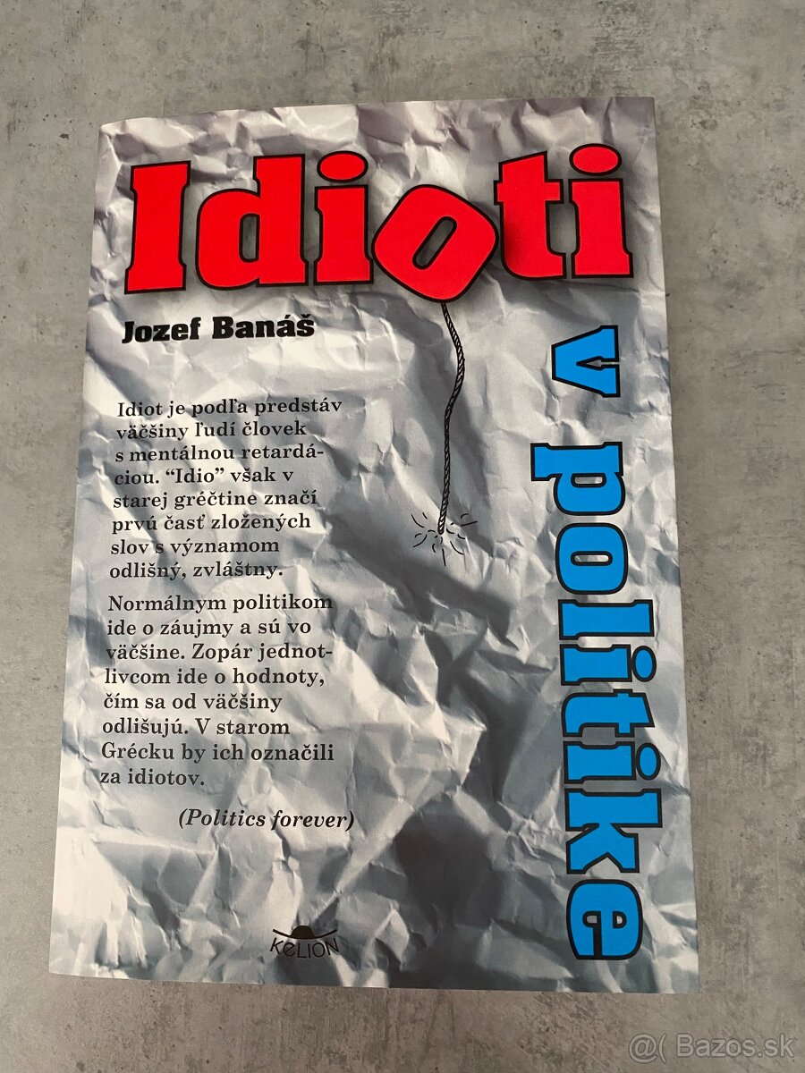 Kniha Idioti v politike