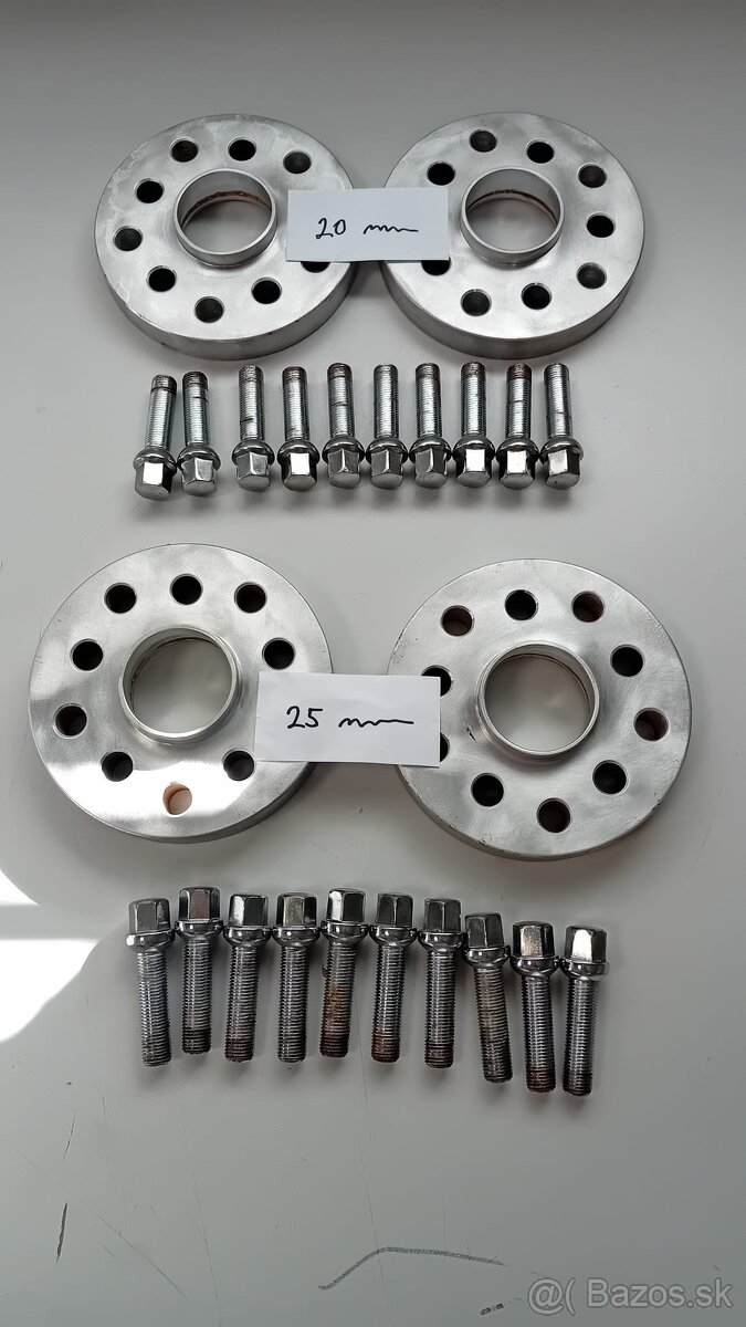 Rozširovacie podložky Audi VW Škoda Seat