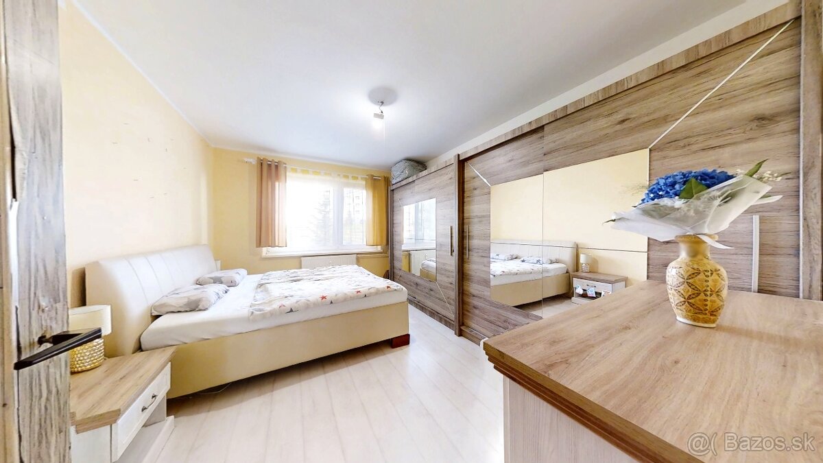 Predaj 4 izbový byt (80m2 +balkón) Veľké Rovné(okr. Bytča)