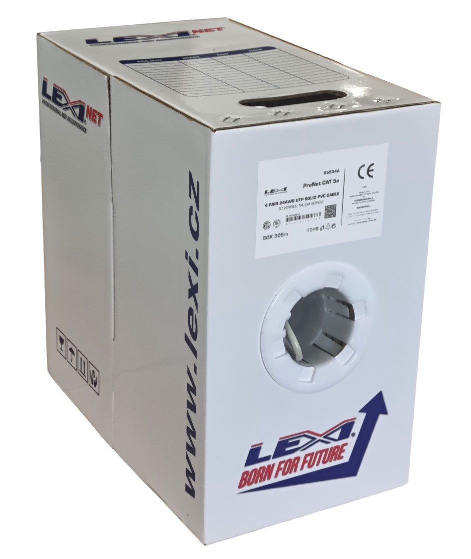 Kábel FTP Cat5e drôt 305m