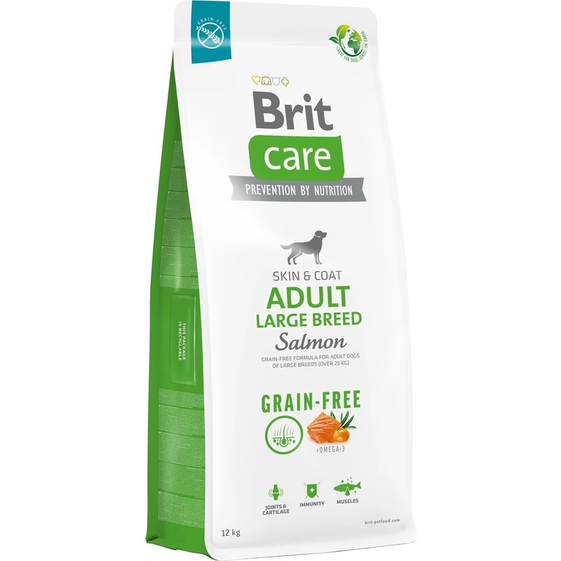 Granule Brit Care Adult Large Breed Salmon 🐟
