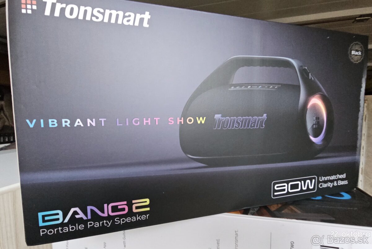 Tronsmart Bang 2 Bluetooth reproduktor + darček