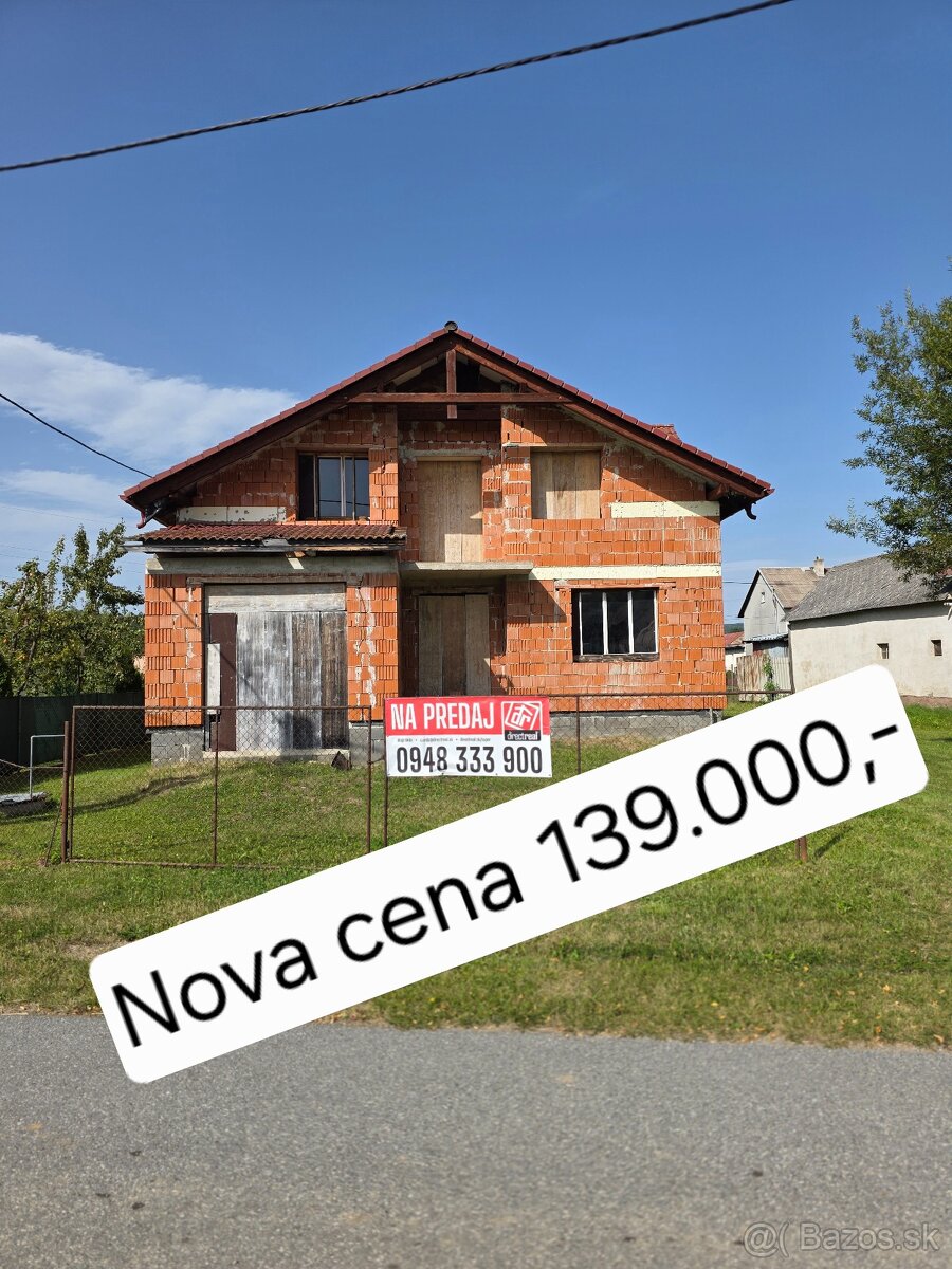 Rozostavaná stavba v atraktívnej lokalite“