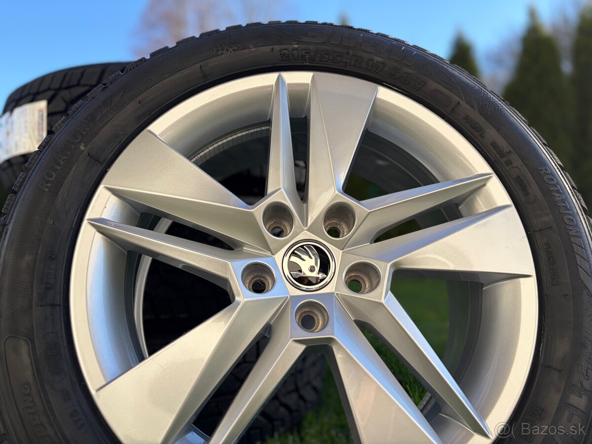 Č12 Zimná sada R17 215/55 SKODA SUPERB