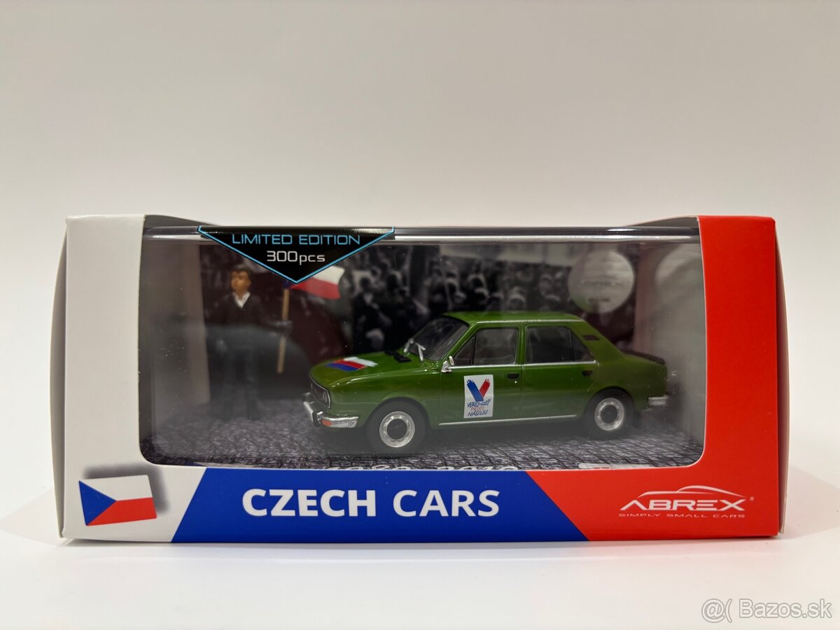 Diorama Škoda 120L VPN Abrex 1:43