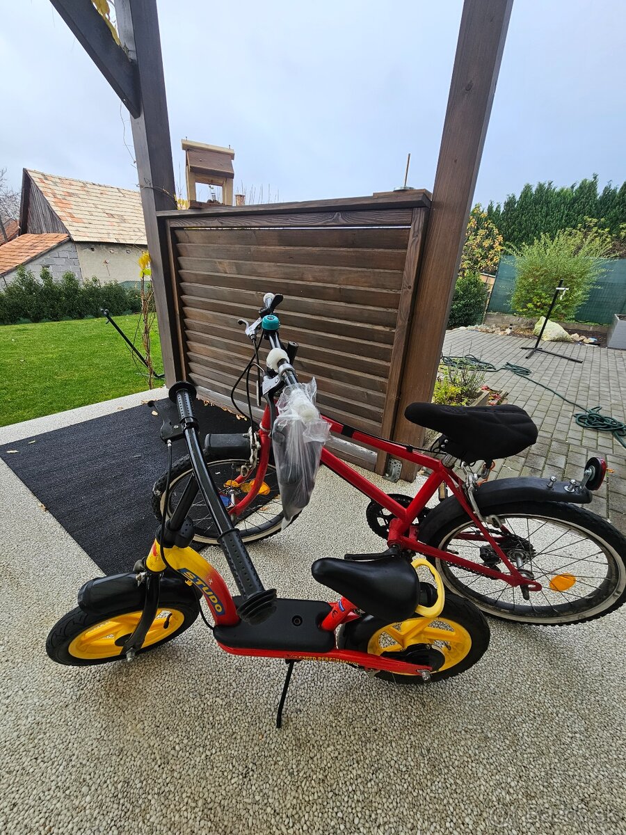 Bicykel + odrážadlo
