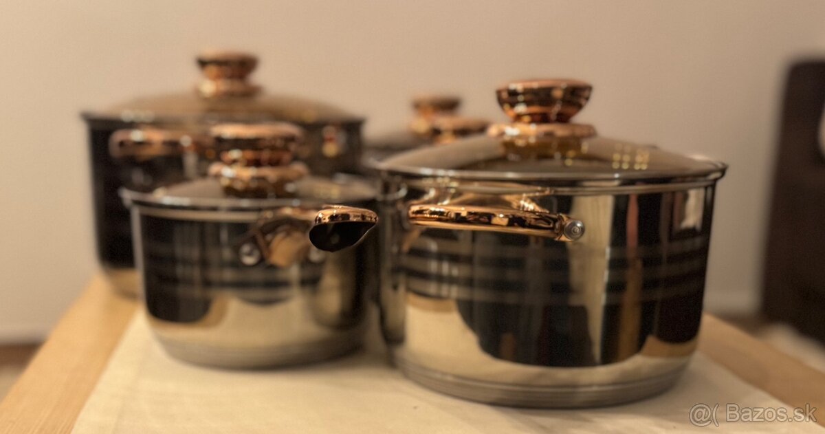 12 dielna sada hrncov ENGEIßBERG- nové