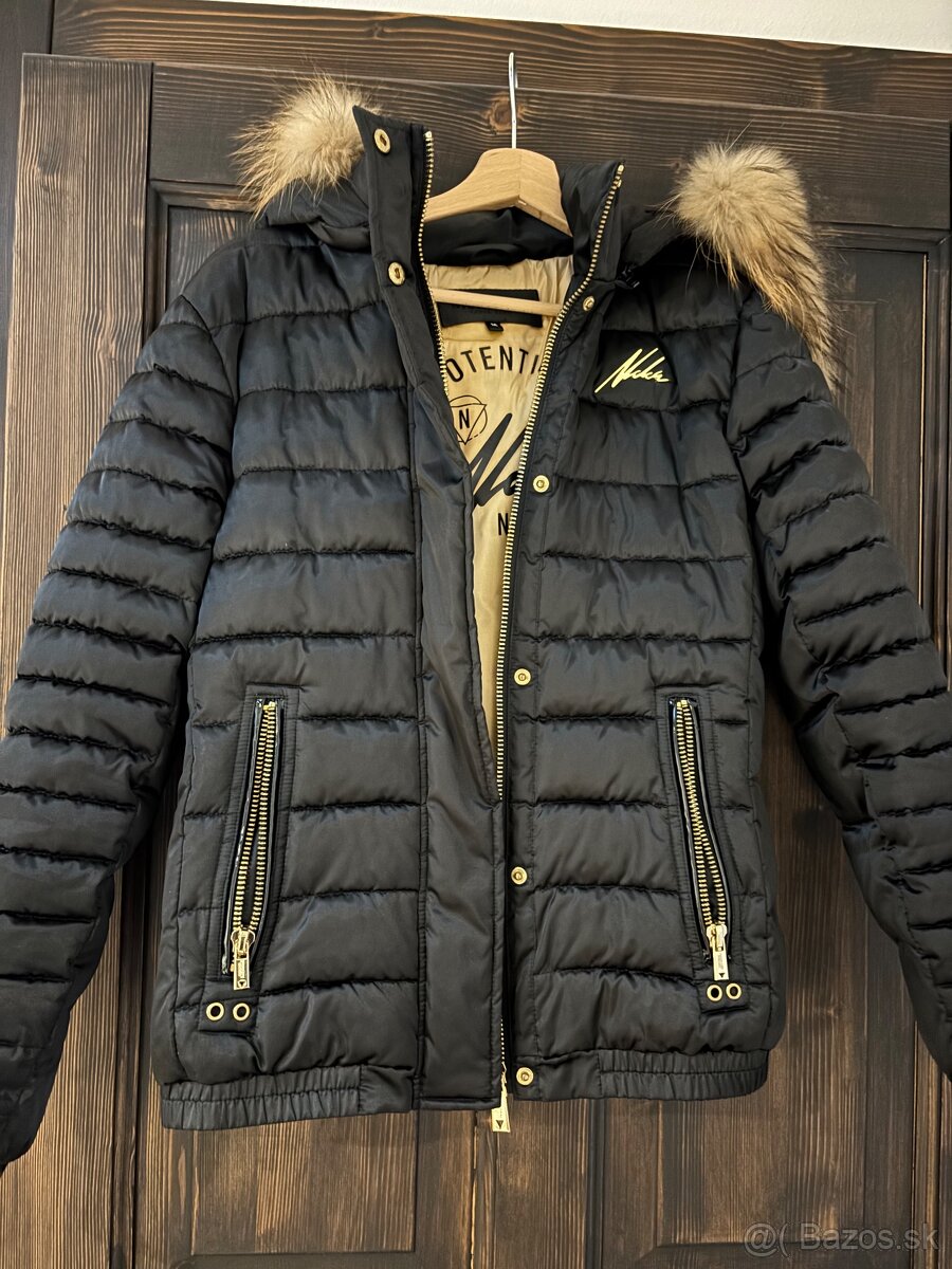 Nickelson damska bunda s pravou kozusinkou