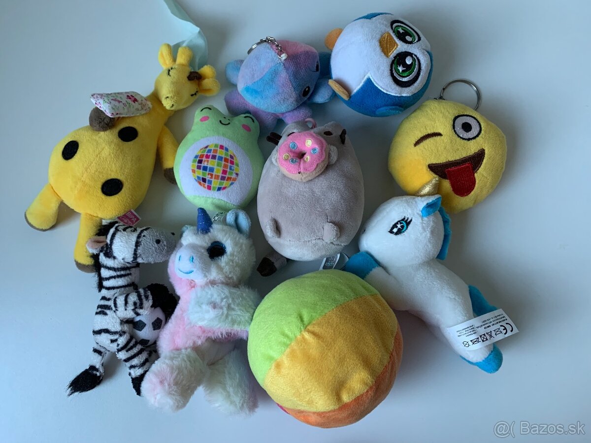 Plyšové hračky - mini mix