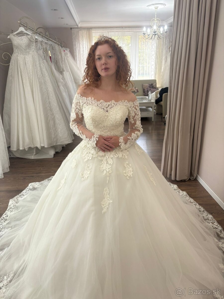 Luxusné svadobné šaty