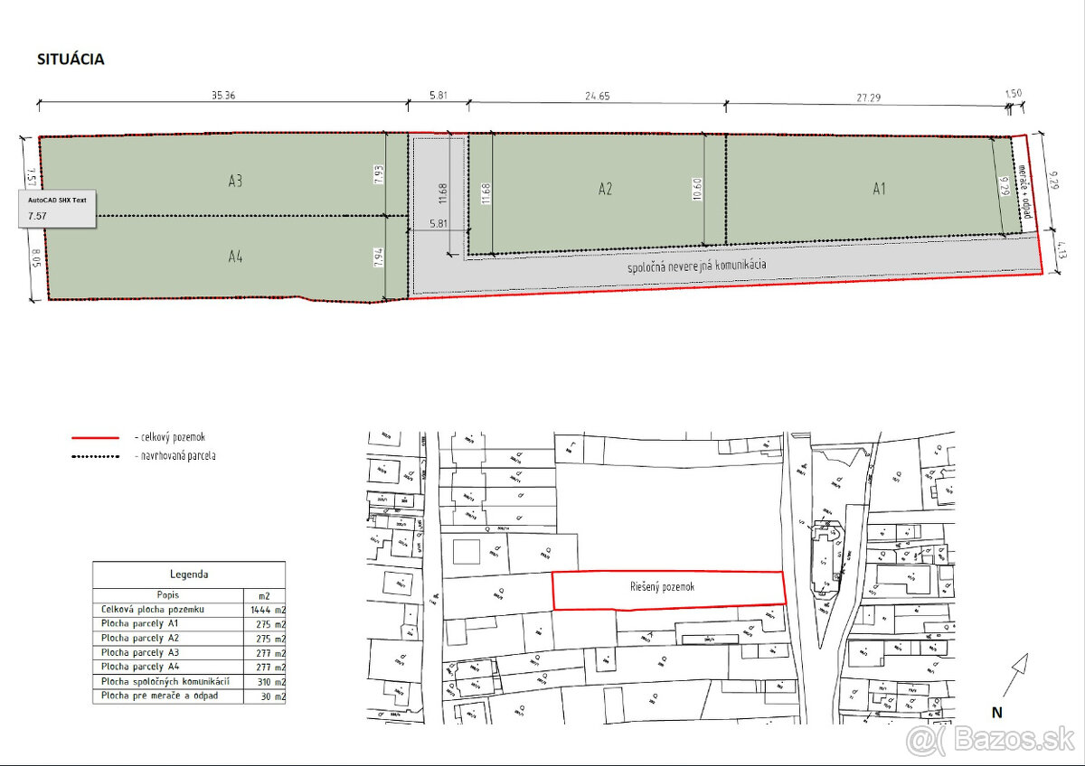 Predaj pozemky Trencin - Biskupice