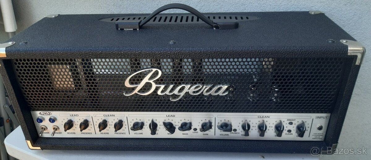 Kyt. zesilovač Bugera - LAMPOVÁ HLAVA BUGERA 626