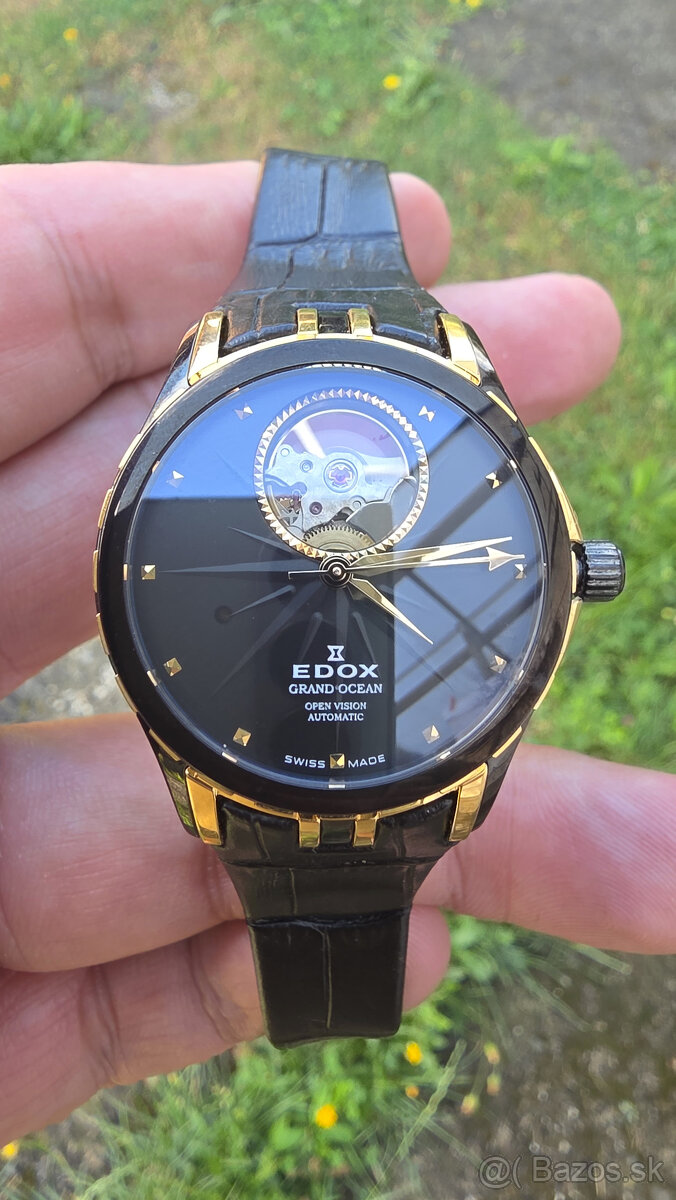 Hodinky EDOX Grand Ocean Open Vision Automatic