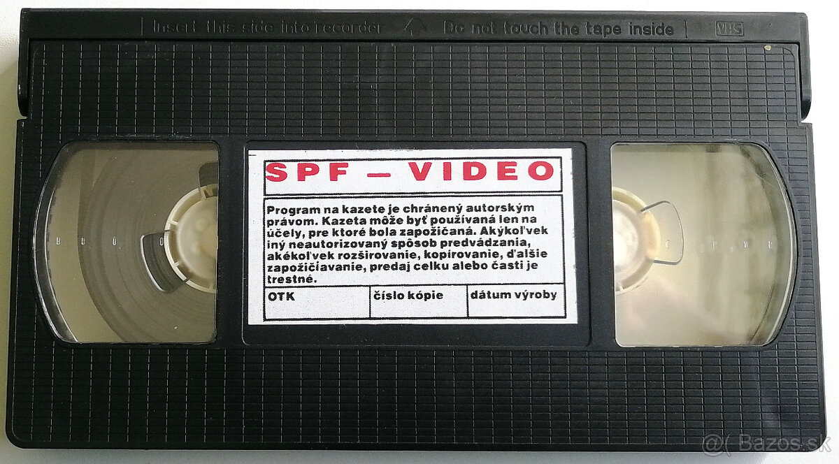 PREDÁM UNIKÁTNU VHS KRAMEROVÁ VS. KRAMER CCA 1989