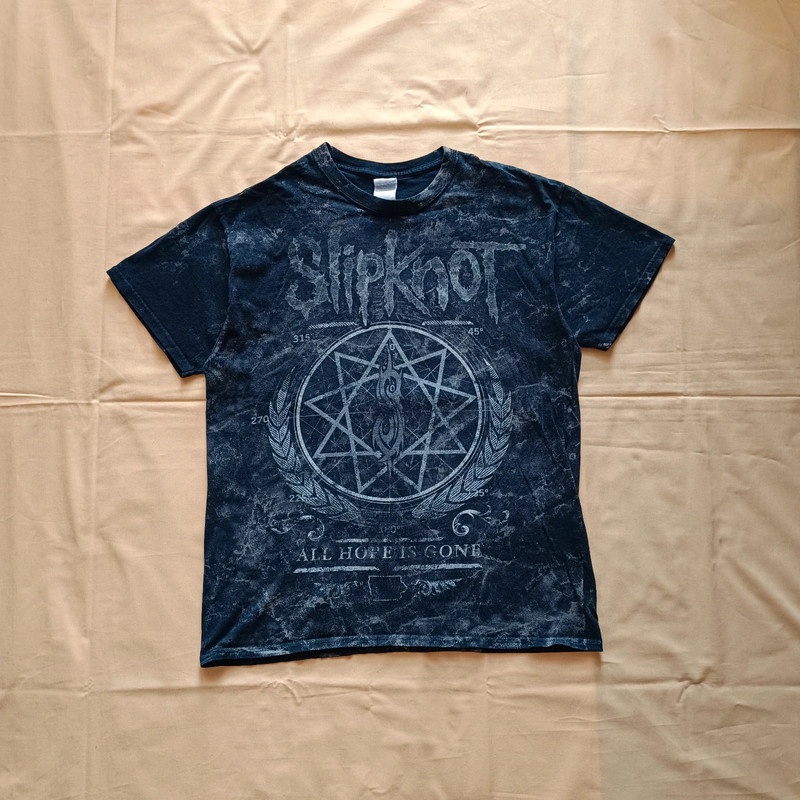 Vintage y2k Slipknot All hope is gone 2008 tričko s potlačou