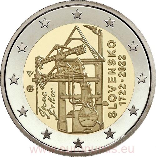 2 euro parný stroj