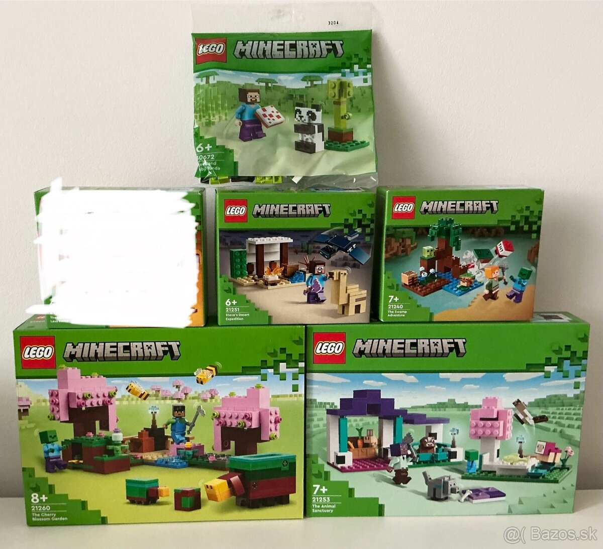 Lego Minecraft - nové, nerozbalené