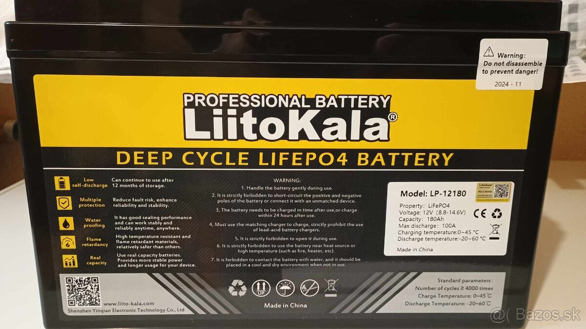 LiFePo4 - Batéria