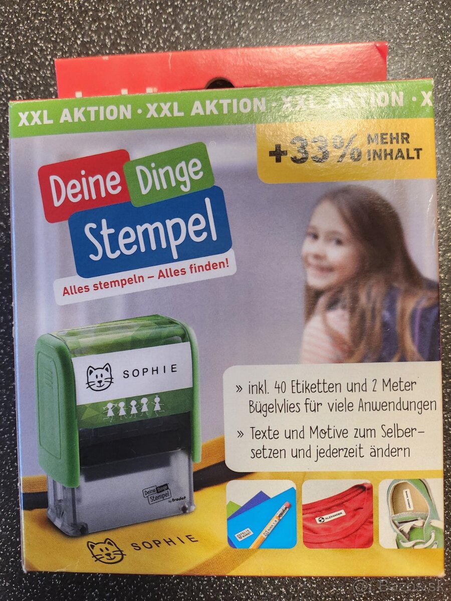 Pečiatka na textil