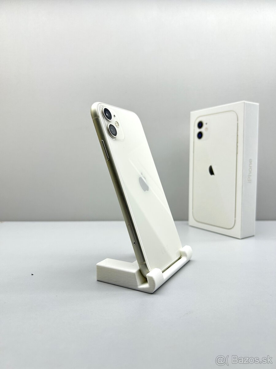 iPhone 11 WHITE NOVÁ BATÉRIA 100%