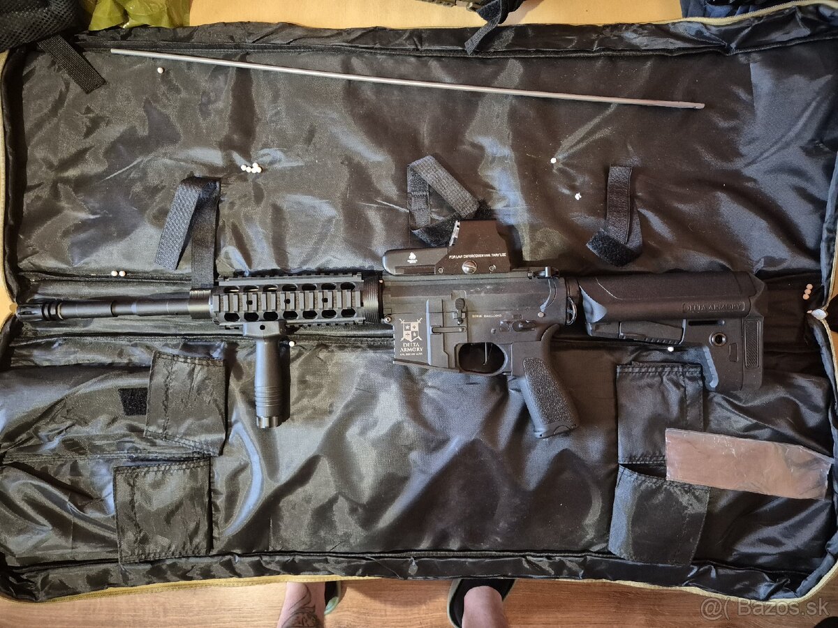 AR15 RIS Charlie Black Delta Armory