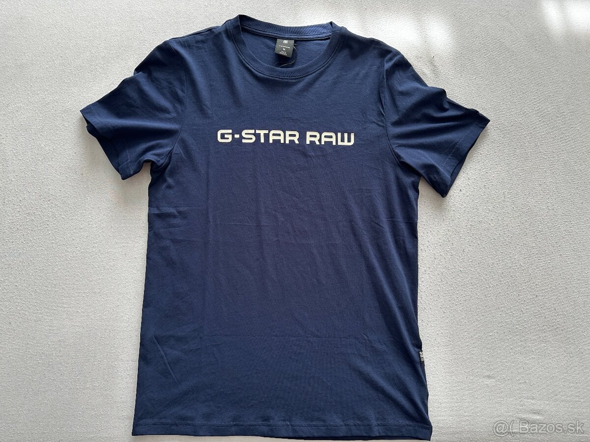 Nové,pánske,kvalitné tričko G STAR RAW - veľkosť M