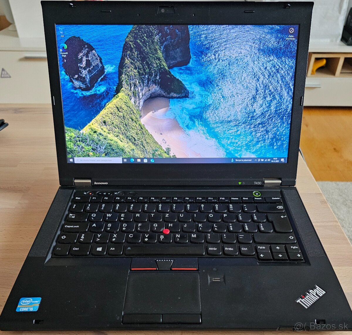 Lenovo T430 i5, 12GB, 256GB ssd, dock