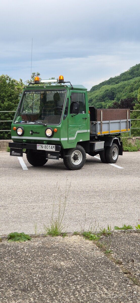 Multicar m25 trojstranný sklápač