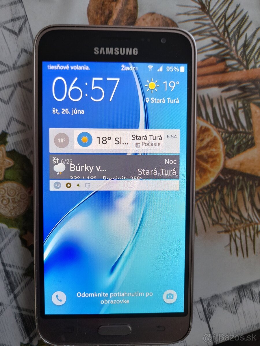 Samsung J3 2016 Dual sim-cena 20 Eur