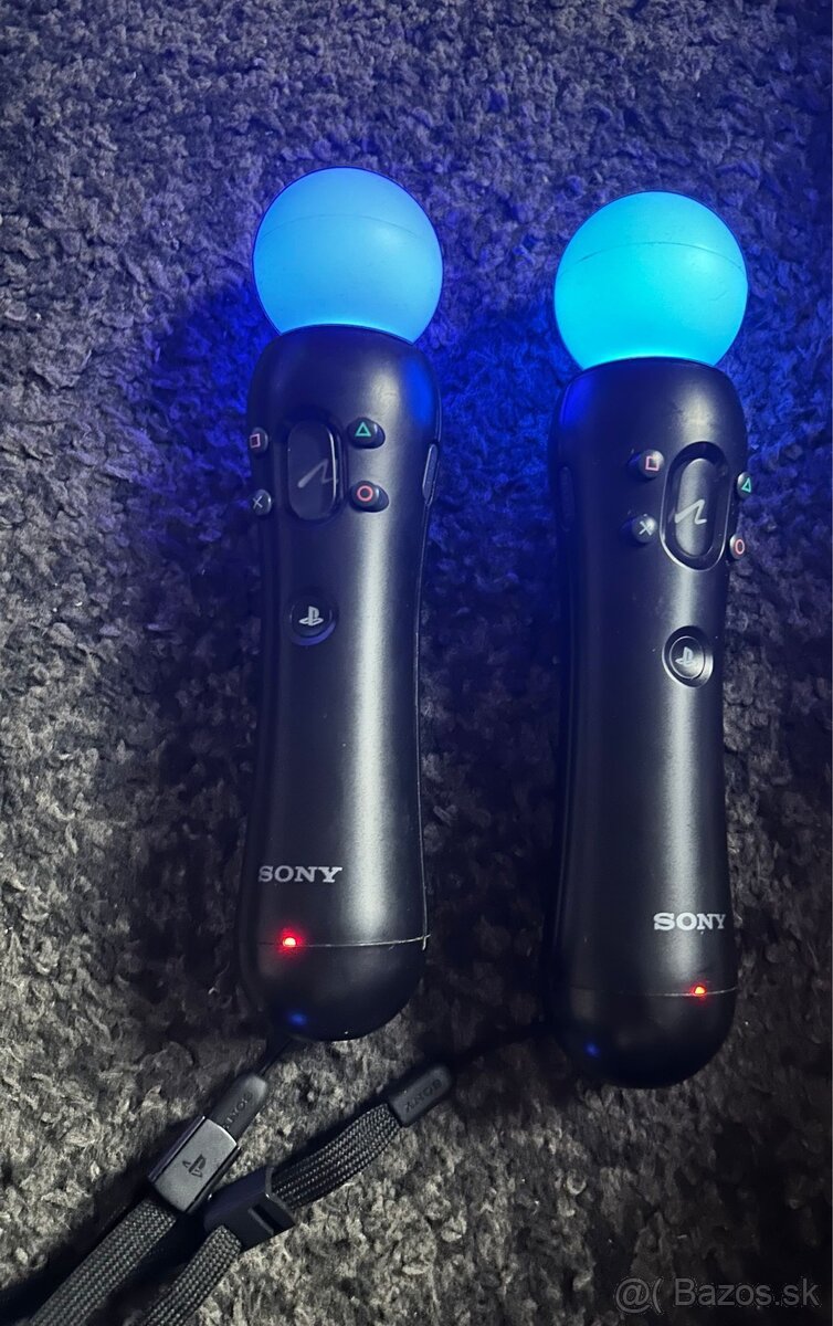 PlayStation Move Motion Controllers – Originál Sony