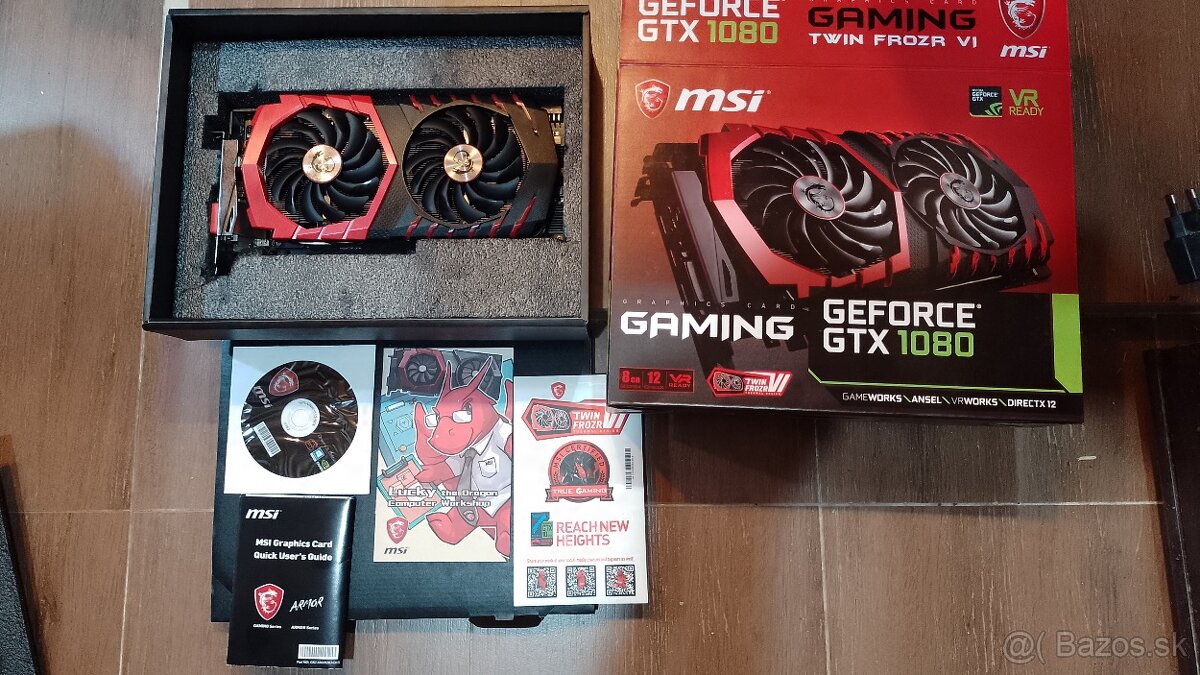 Predam výkonnu GPU/GeForce GTX 1080 GAMING X OC 8G