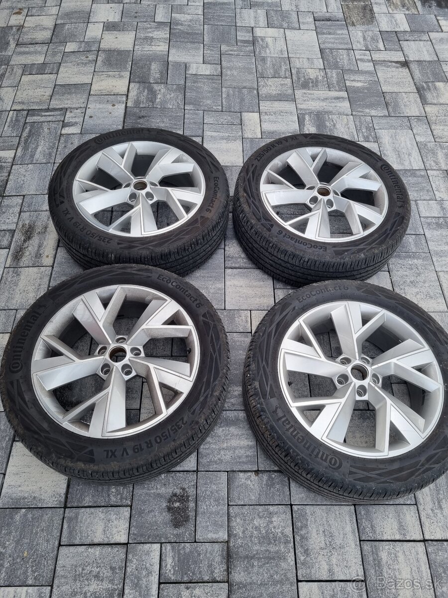 Komplety original skoda 19" 235/50r19
