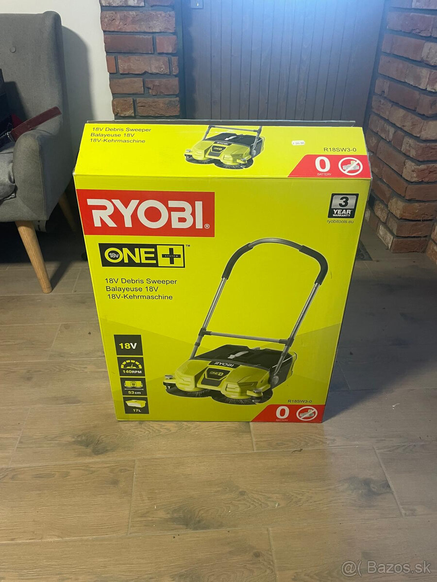 AKU ZAMETACI STROJ RYOBI ZAMETAC