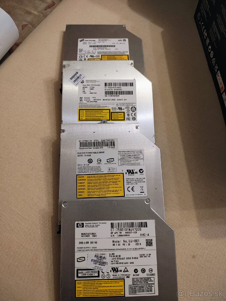 Mechaniky na notebooky
