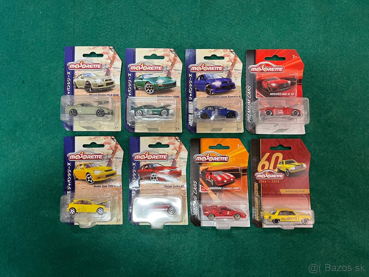 Majorette - JDM , Lamborghini , Mercedes
