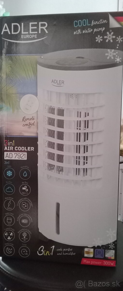 Chladič, ochladzovač vzduchu Adler AD 7921, klimatizácia