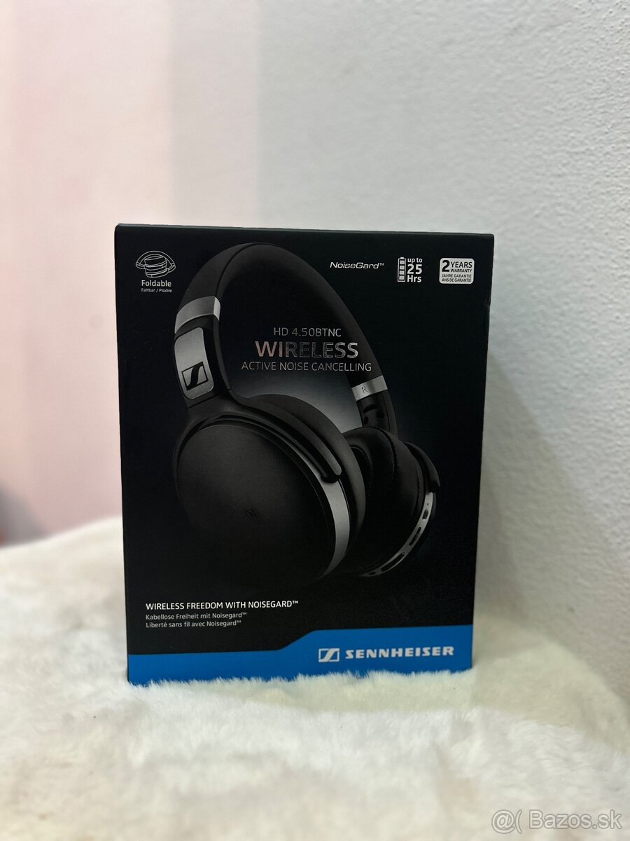 Slúchadlá Sennheiser HD 4.50 BTNC – Úplne nové✅