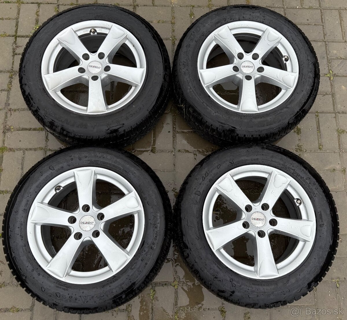 Volkswagen Alu zimná sada 5x112 Dunlop 215/60 R16 99 H
