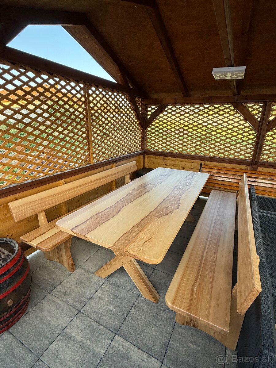 Posledný kus Drevená súprava Masív